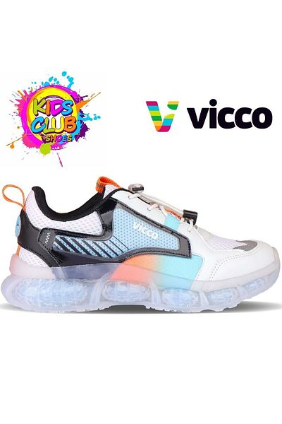 Vicco Corn Orthopedic Children's Sneakers White