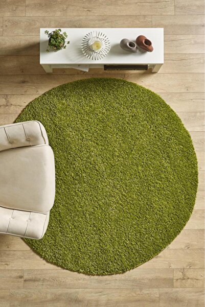 Red Halı Halı Yüksek Tüylü Düz Yeşil Kabarık Uzun Tüylü Shaggy Oturma Odası H...