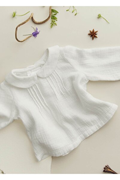 MANGO Baby Μπλούζα Bamboo Cotton