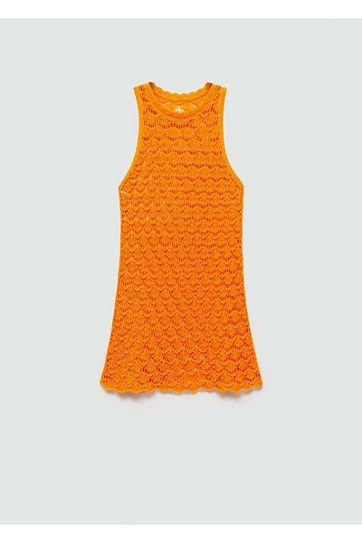 MANGO Woman Rochie scurta din dantela
