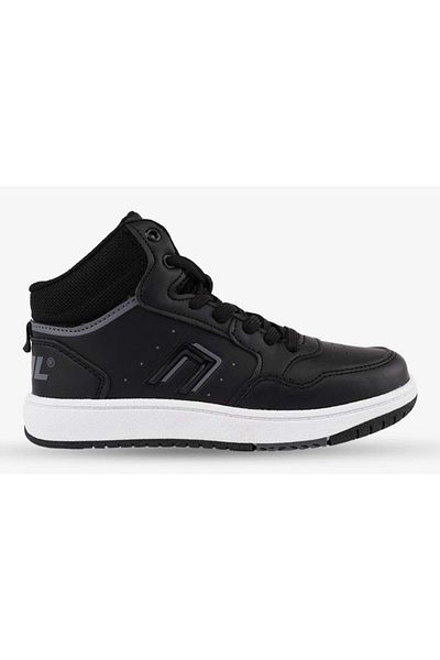 Kocamanlar Ayakkabı Adel Long Throat Orthopedic Sole Unisex Children's Sports Shoes - BLACK