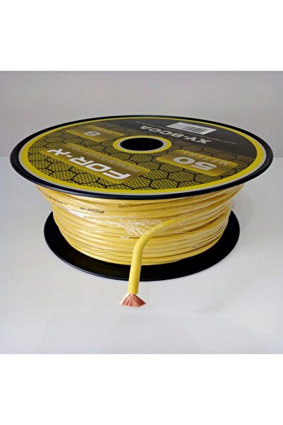 For-X Amfi Tesisat Güç Kablosu 8ga - Xy-8 Cca Oto Anfi 8ga Power Kablosu - 5 ...