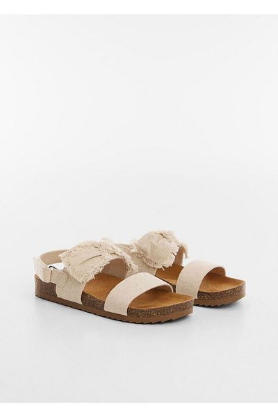 MANGO Kids Sandalen mit Schnürung
