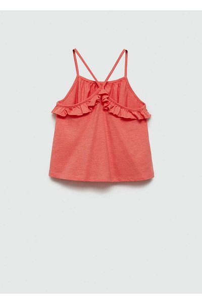 MANGO Kids Rüschen-T-Shirt mit Trägern