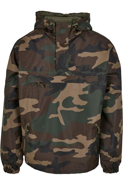 Brandit Herren Summer Pull Over Jacket