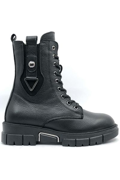 Kids Club Shoes Greyder 72057 Zn Chic Μαύρα Γυναικεία Μποτάκια