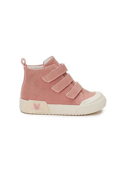 Vicco Naru Lighted Linen High Top Orthopedic Children&#39;s Sports Shoes Powder