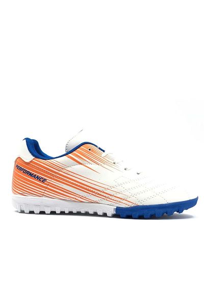 KCMN Cool Ronaldo Professional Unisex Παπούτσια Astroturf Field Λευκά