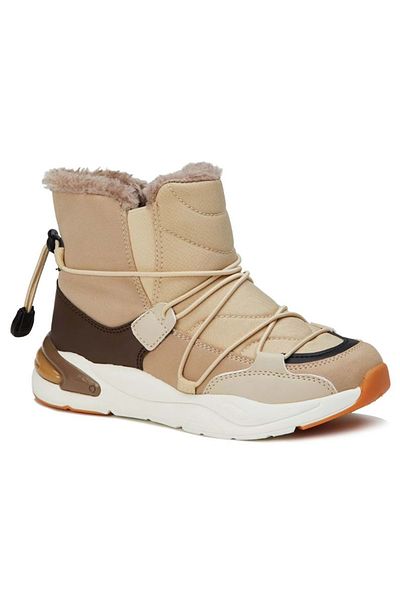 Vicco Pablo Phylon Rubber Sole Ορθοπεδικές Παιδικές Μπότες Χιονιού Μπεζ