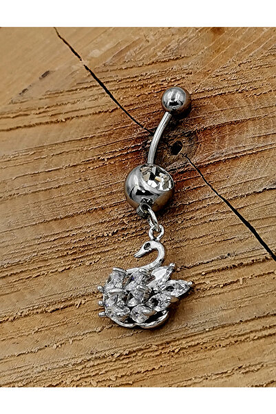 Monalisa Home Zircon Stone Steel Belly Piercing