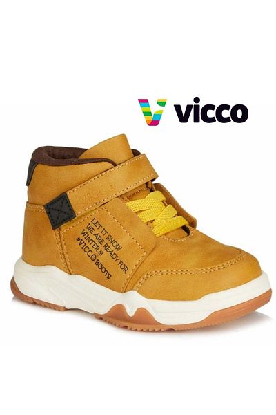 Vicco Alaska II Orthopedic Children's Boots Yellow
