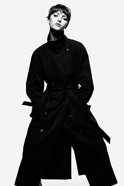 H&M Gabardin Trençkot