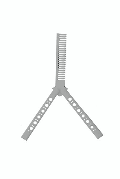 lampara Standart Kelebek Tarak Bıçak Şeklinde Plastik Tarak Saç Tarama Stres ...