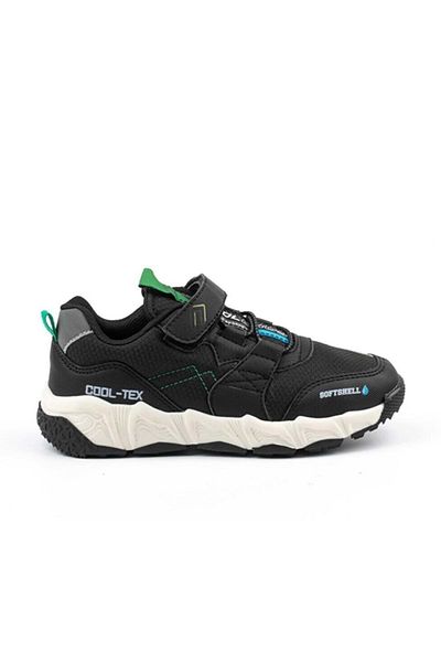 KCMN Cool Kids Legend Softshell Pantofi de exterior unisex pentru copii Negri