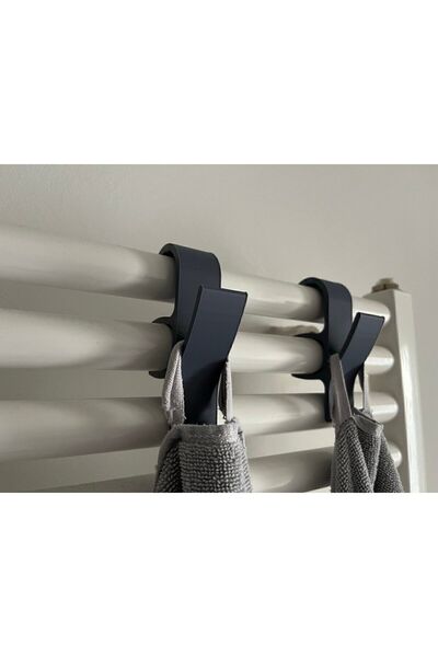 Genel Markalar Havlupan Askısı 1 Adet Havlu ve Bornoz Askılık Suya ve Isıya Dayanıklı
