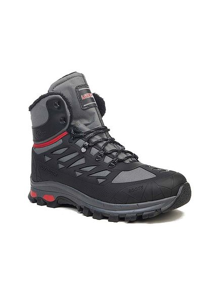 KCMN Lambırlent 3040 Outdoor Ανδρικές Μπότες Γκρι-κόκκινο