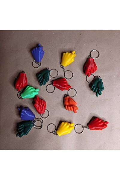 HAFA 3D TASARIM Anahtarlık - El Işaretli Anahtalık - El Figürü - El Işareti A...