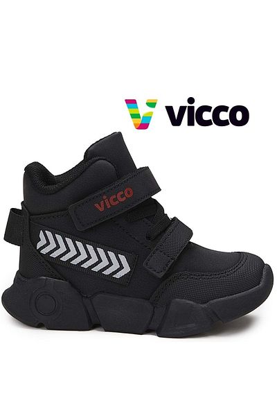 Vicco Mapa Phylon Ορθοπεδική Σόλα Παιδικά Μποτάκια Μαύρα