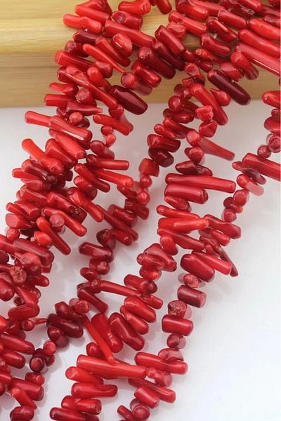 Pozitif Doğal Taş Thin Branch Coral String