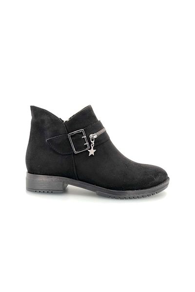 KOCAMANLAR Mehtap Starry Buckle Αθλητικά Γυναικεία Μποτάκια Μαύρα