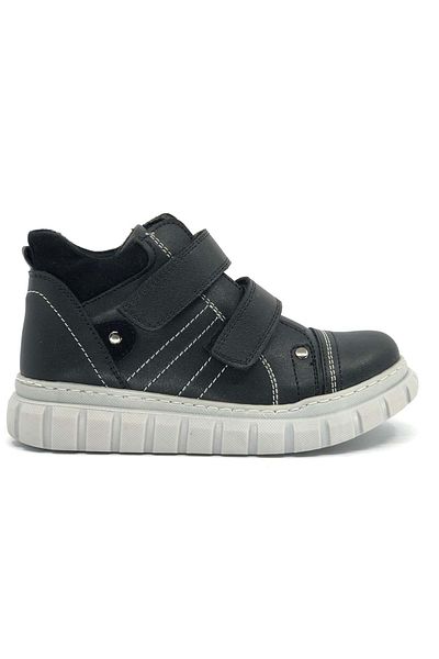 KCMN Aydindas Double Velcro Boy's Boots Μαύρα