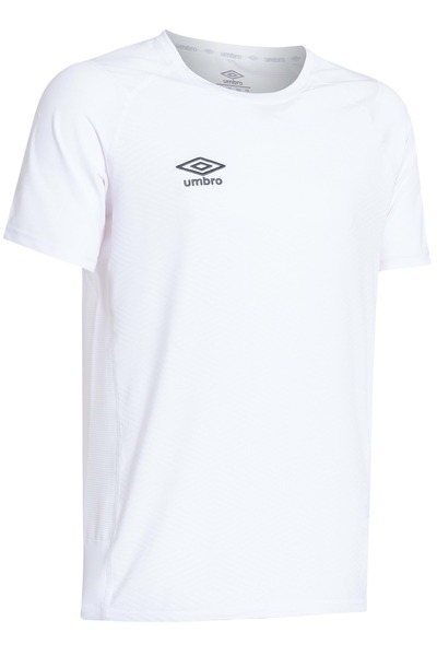 UMBRO TF-0167 Κοντομάνικο T-Shirt Ανδρικό T-Shirt ΛΕΥΚΟ
