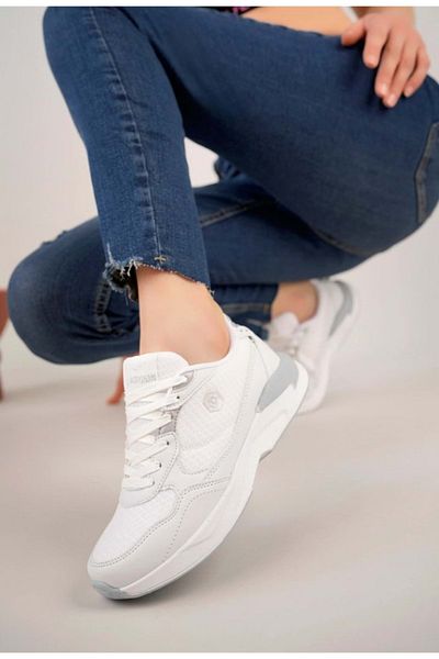 KOCAMANLAR Lambırlent 9937 Sneaker Unisex Sports Shoes WHITE