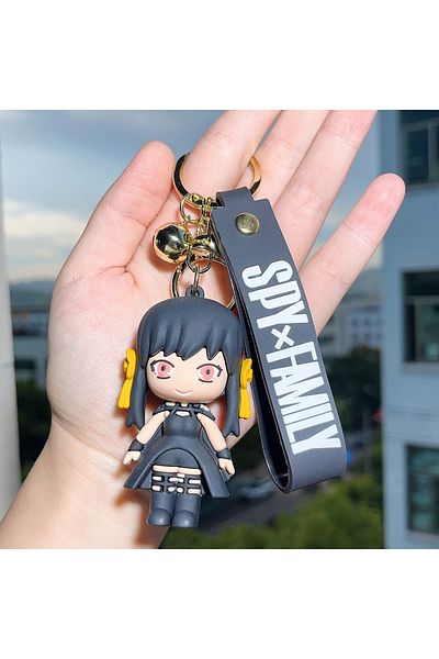 Köstebek Anime Spy X Family - Yor Forger Silicone Keychain