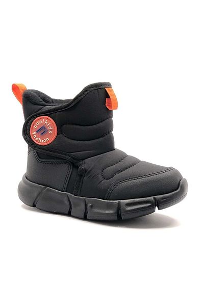 KCMN Cool Kids Fashion Purple Παιδικές μπότες χιονιού μαύρες