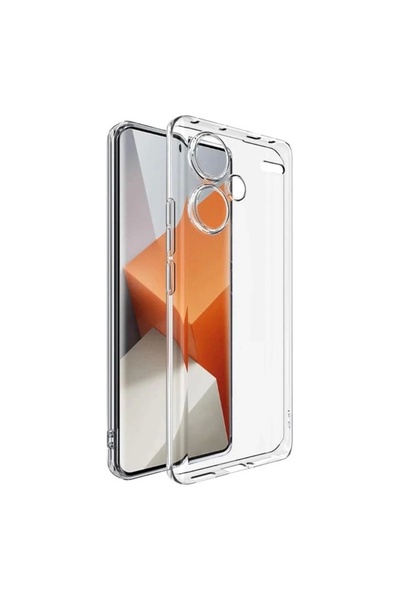 Miscase Redmi Note 13 Pro Plus Şeffaf Silikon Kılıf