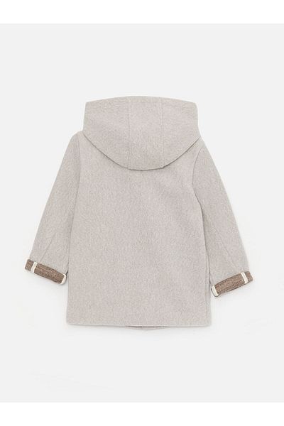 LC Waikiki Lcw Hooded Baby Boy Cashmere Coat