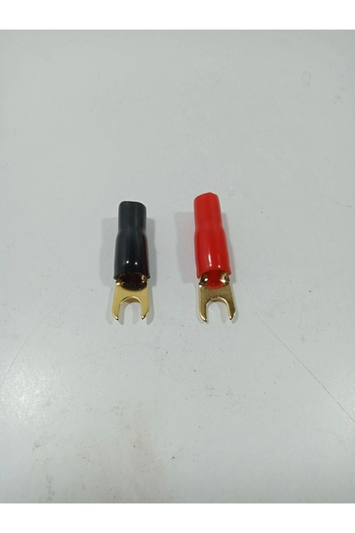 For-X 8ga Çatal Amfi Kablosu Ucu – 8 Ga Izoleli Çatal Kablo Ucu – 8ga Çatal U...