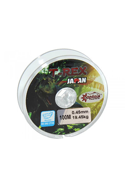 CAPTAIN Trex 100mt Monofilament Misina Beyaz 0.45 Mm