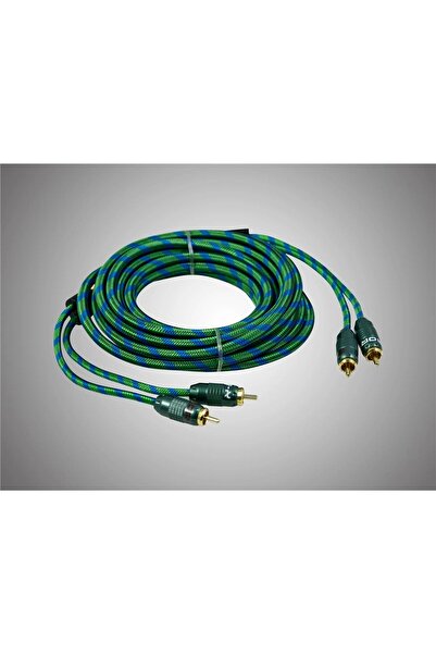 For-X Ofc Rca Kablosu 5 Metre – Profesyonel %100 Bakır Rca Kablosu