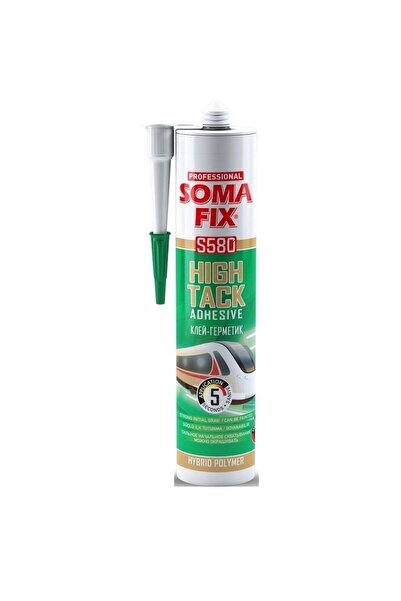 Somafix S580 Hightack Hibrit Yapıştırıcı-korniş-çıta-ayna-metal Yapıştırıcı-ç...