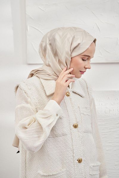 ARMANDA Σάλι Jacquard Zigzag Pattern 3078-66
