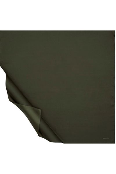 ipekevi Μαντήλι Twill Silk - Dark Olive
