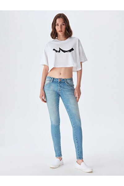 Ltb Nıcole Dar Paça Orta Bel Jean Pantolon
