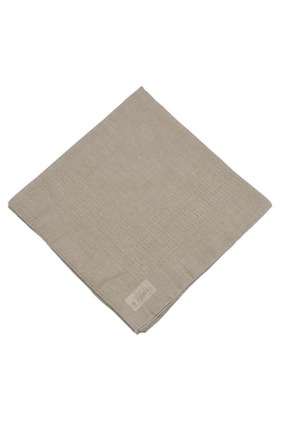 MİRAY Βαμβακερό κασκόλ Miray Plain - Light Mink
