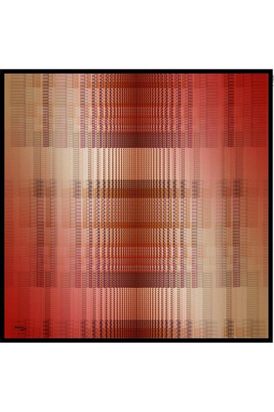 Armine Red Sport Twill Scarf - 8014-01