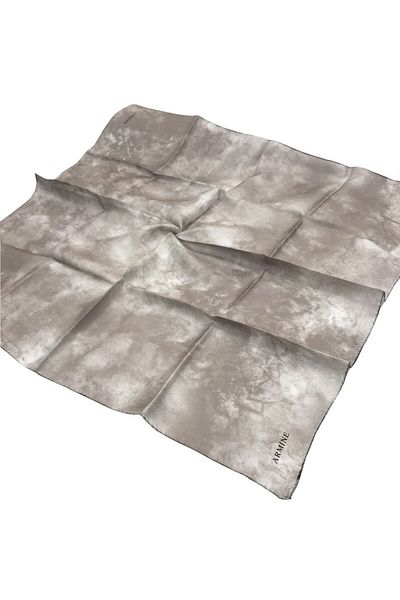 Armine Μπεζ Μεταξωτό Φουλάρι Twill - Nostalgia 8333-94