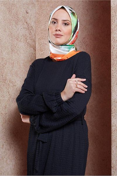 Alvina Ψηφιακό Φουλάρι ALVİNA 3318 - Γυναικείο Σχέδιο