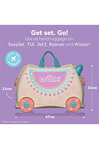Trunki Children's Suitcase - Lama Lola