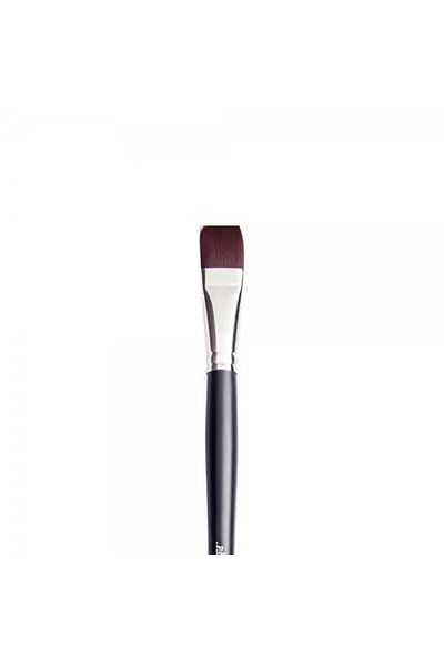 Pebeo 200f/18 Synthetic Tip Handle Oil Acrylic Brush Black No:18