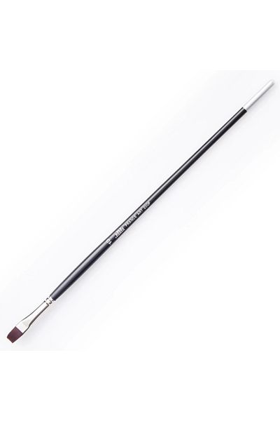 Pebeo 200f/10 Synthetic Tip Handle Oil Acrylic Brush Black No:10