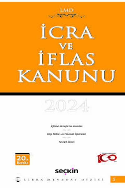 Seçkin Yayıncılık İcra ve İflas Kanunu / LMD - 5 Mutlu Dinç, (Yayına Hazırlay...