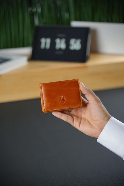 WATCHOFROYAL 10 Pieces Tıguan Tan Card Holder - 100% Genuine Leather Men's Wallet, Manye