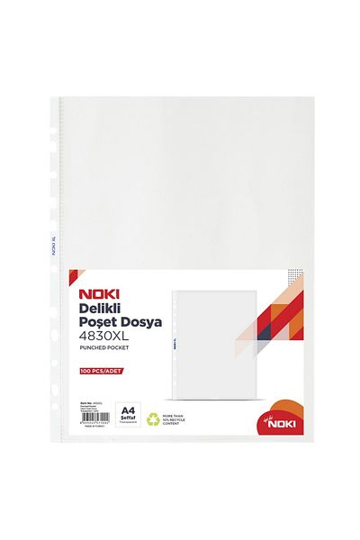 Noki A4 Bag File Xl100 Pack 4830xl