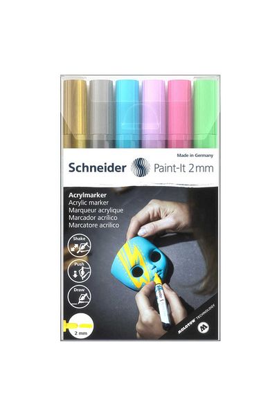 SCHNEIDER 2 Mm Acrylic Marker - 310 Set/2- 120196   Scm519