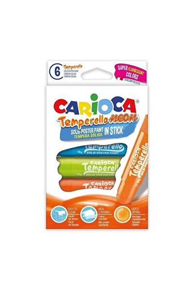 CARIOCA 6 Renk Fosforlu Poster Boyama Kalemi 42675